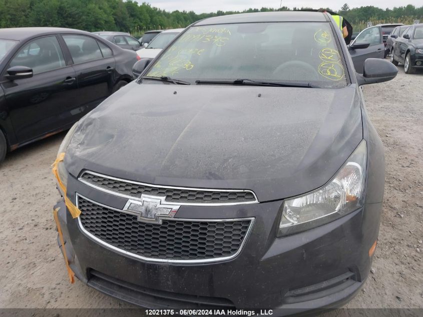 2014 Chevrolet Cruze Lt VIN: 1G1PC5SB3E7422580 Lot: 12021375