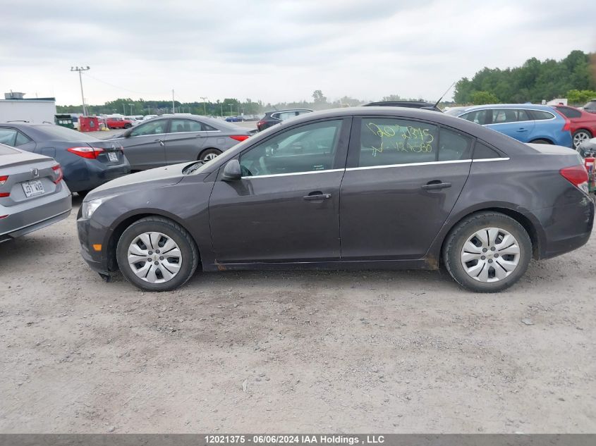 2014 Chevrolet Cruze Lt VIN: 1G1PC5SB3E7422580 Lot: 12021375