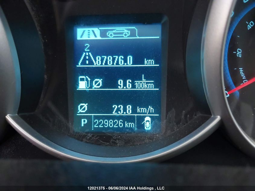 2014 Chevrolet Cruze Lt VIN: 1G1PC5SB3E7422580 Lot: 12021375