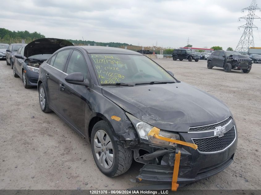 2014 Chevrolet Cruze Lt VIN: 1G1PC5SB3E7422580 Lot: 12021375