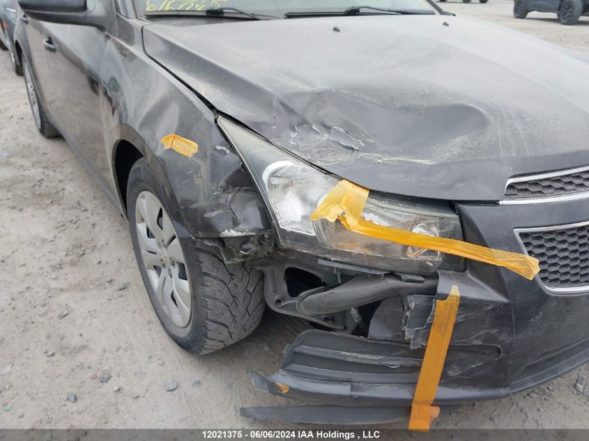 2014 Chevrolet Cruze Lt VIN: 1G1PC5SB3E7422580 Lot: 12021375