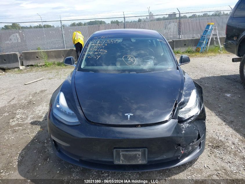 2018 Tesla Model 3 VIN: 5YJ3E1EA7JF028659 Lot: 12021380