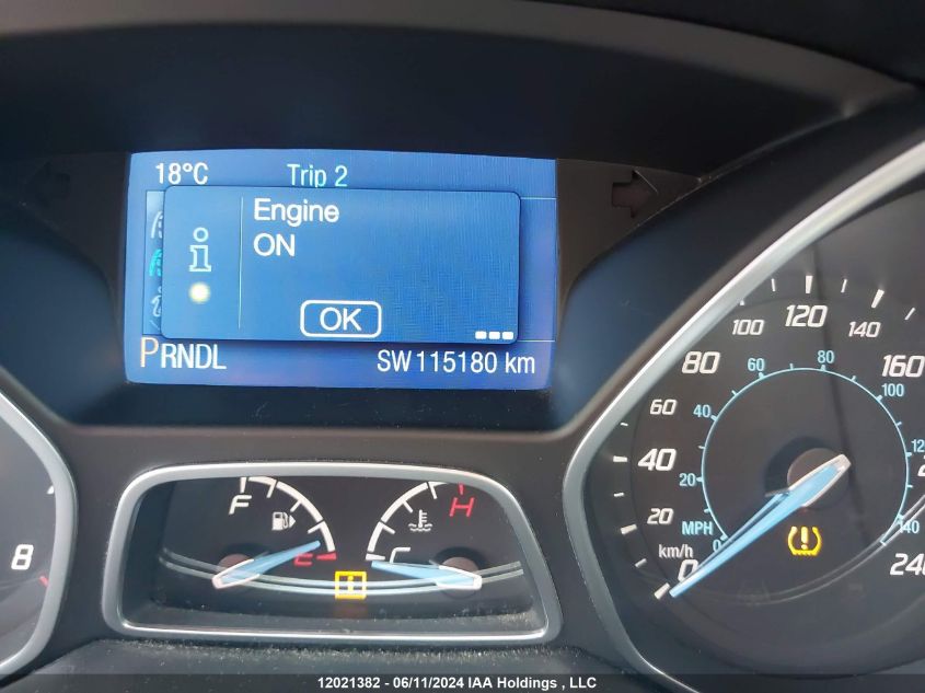 2014 Ford Focus Se VIN: 1FADP3K28EL342658 Lot: 12021382