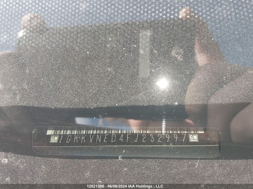 2015 GMC Acadia VIN: 1GKKVNED4FJ232997 Lot: 12021386