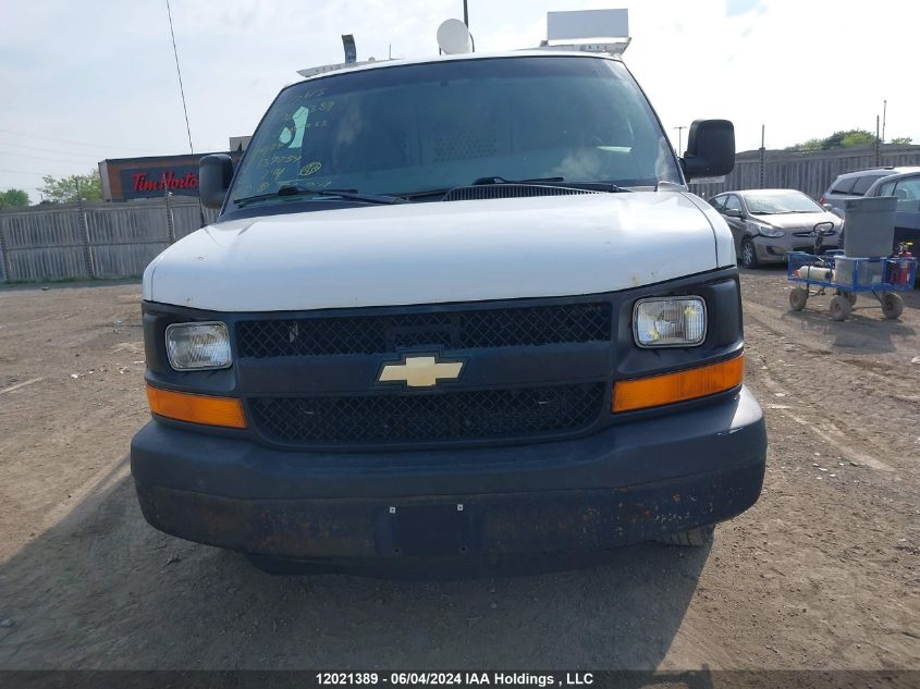 2011 Chevrolet Express VIN: 1GCWGFBAXB1137054 Lot: 12021389