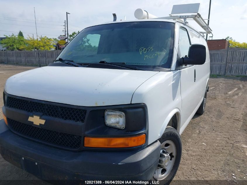 2011 Chevrolet Express VIN: 1GCWGFBAXB1137054 Lot: 12021389