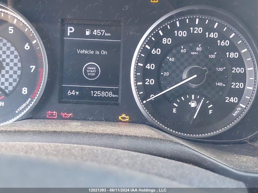 2019 Hyundai Elantra Luxury VIN: KMHD84LF5KU804836 Lot: 12021393