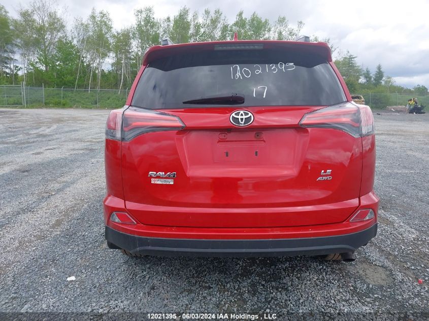 2017 Toyota Rav4 Le VIN: 2T3BFREVXHW565377 Lot: 12021395