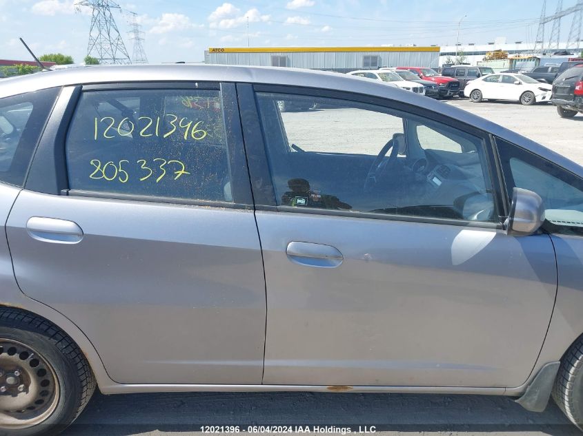 2009 Honda Fit Lx VIN: JHMGE88569S805337 Lot: 12021396