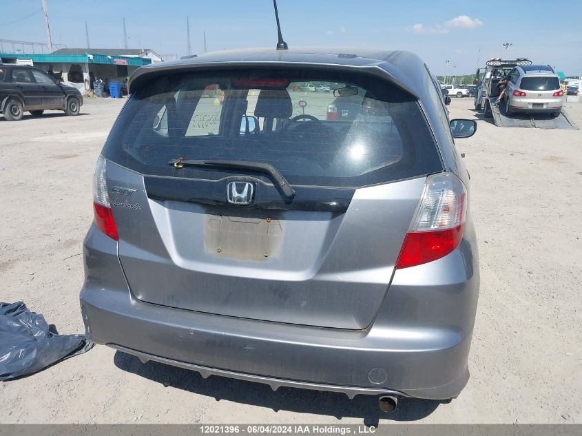 2009 Honda Fit Lx VIN: JHMGE88569S805337 Lot: 12021396