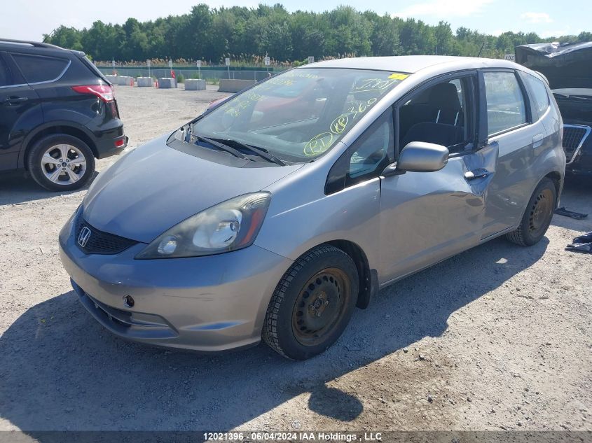 2009 Honda Fit Lx VIN: JHMGE88569S805337 Lot: 12021396