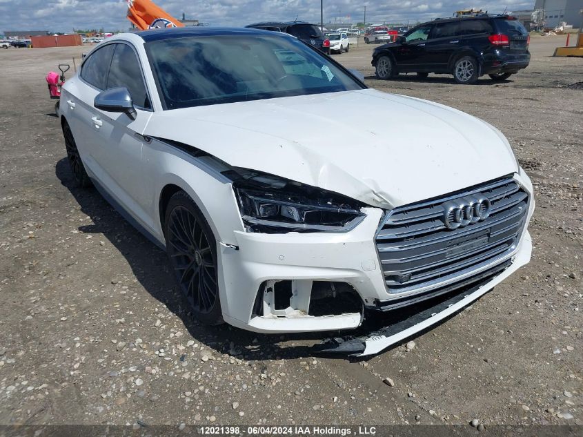 2018 Audi S5 Sportback VIN: WAUB4CF52JA006313 Lot: 12021398