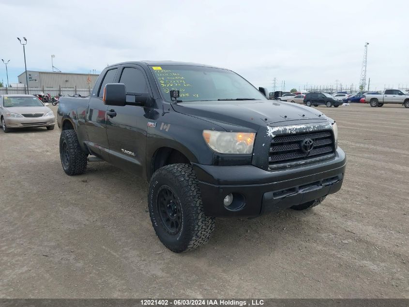 2008 Toyota Tundra Double Cab/Double Cab Sr5 VIN: 5TBBV54158S522974 Lot: 12021402