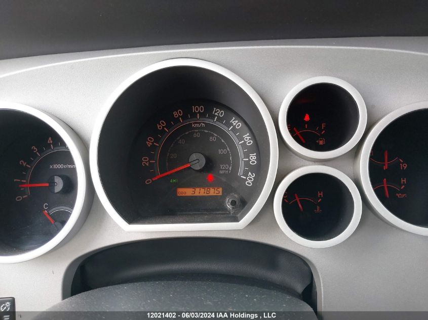 2008 Toyota Tundra Double Cab/Double Cab Sr5 VIN: 5TBBV54158S522974 Lot: 12021402