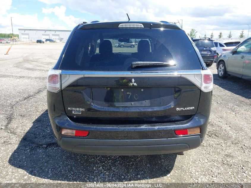 2014 Mitsubishi Outlander VIN: JA4JZ4AX4EZ602863 Lot: 12021420