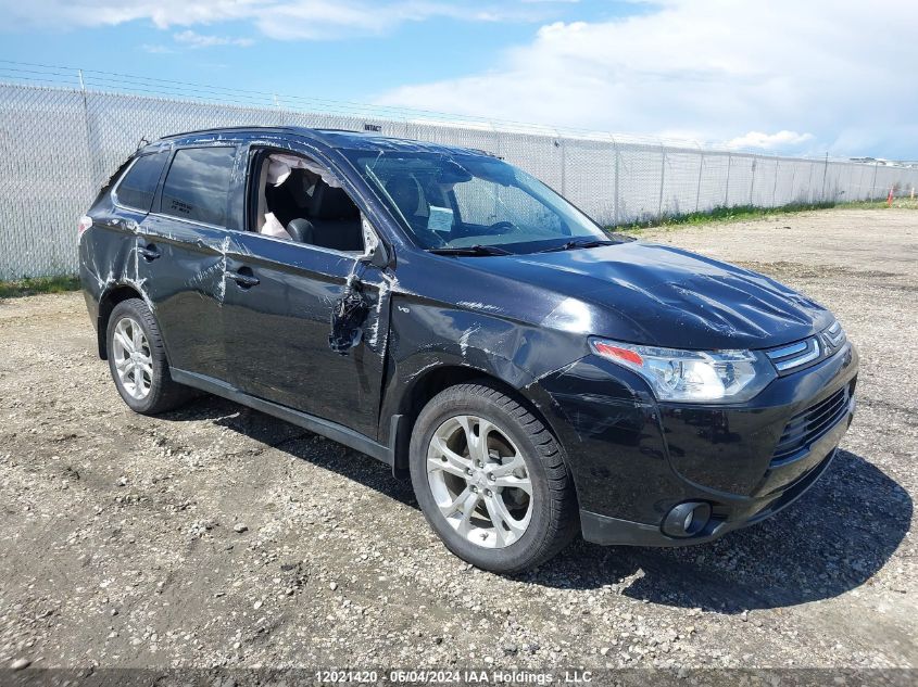 2014 Mitsubishi Outlander VIN: JA4JZ4AX4EZ602863 Lot: 12021420