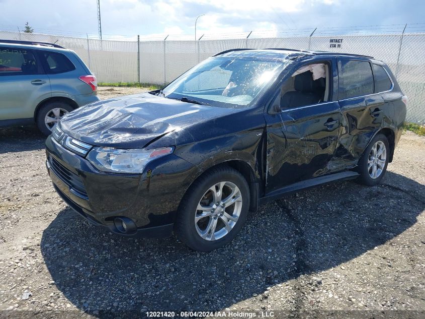 2014 Mitsubishi Outlander VIN: JA4JZ4AX4EZ602863 Lot: 12021420