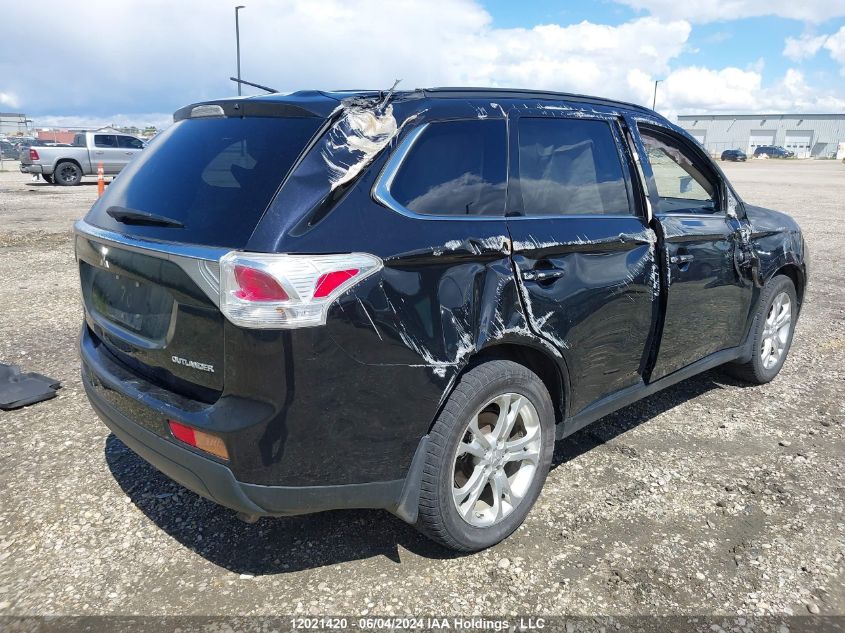 2014 Mitsubishi Outlander VIN: JA4JZ4AX4EZ602863 Lot: 12021420