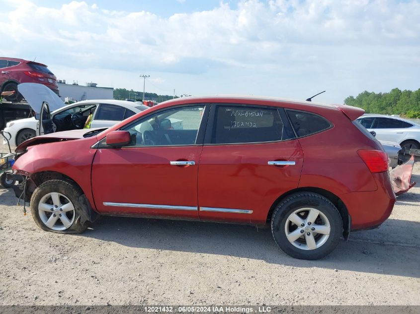 2013 Nissan Rogue VIN: JN8A55MT4DW015124 Lot: 12021432