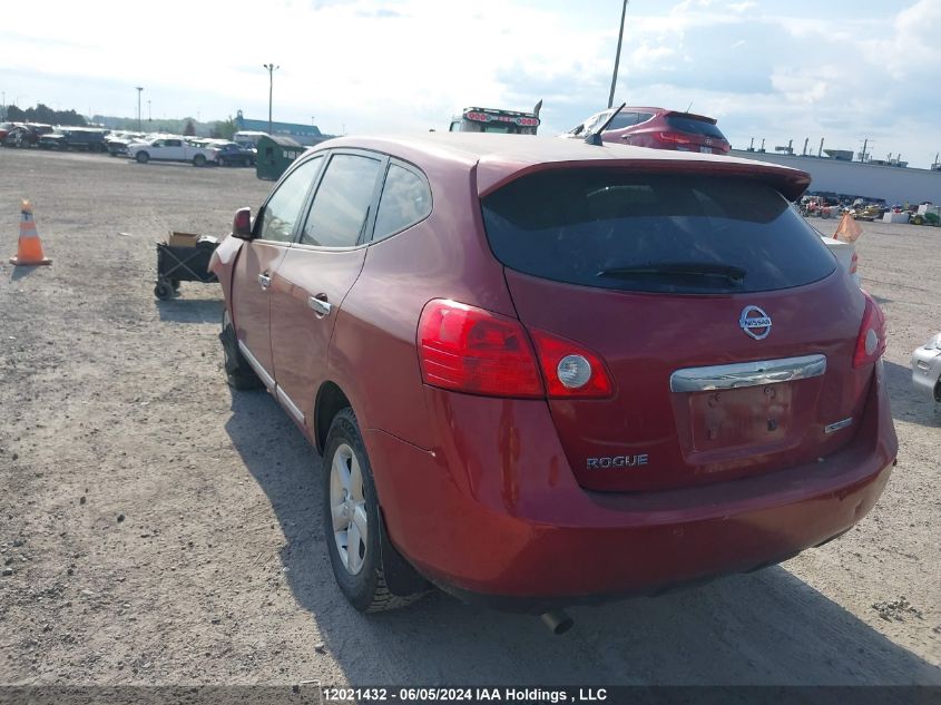 2013 Nissan Rogue VIN: JN8A55MT4DW015124 Lot: 12021432