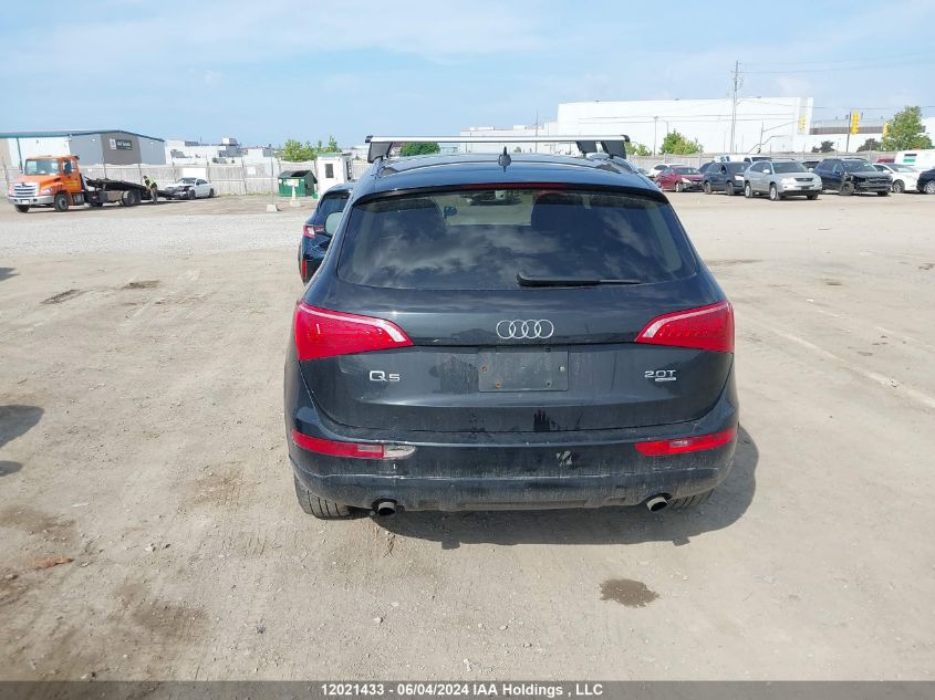 2012 Audi Q5 VIN: WA1VFCFPXCA019156 Lot: 12021433