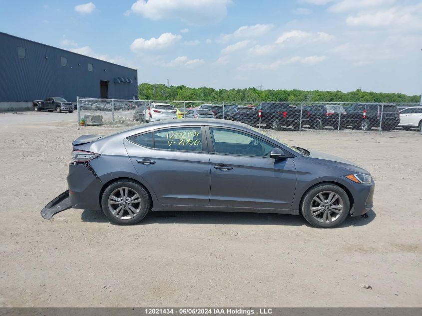 2018 Hyundai Elantra VIN: KMHD84LF7JU714067 Lot: 12021434