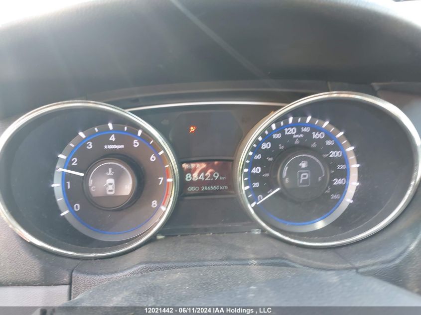 2013 Hyundai Sonata Gls VIN: 5NPEB4AC6DH509986 Lot: 12021442