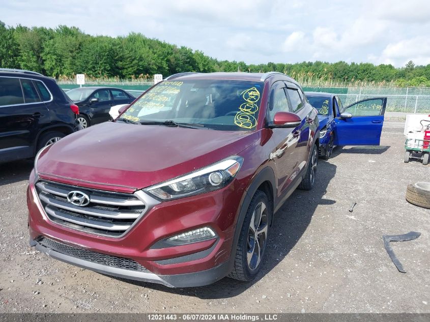 2016 Hyundai Tucson Premium 1.6 VIN: KM8J3CA29GU022039 Lot: 12021443