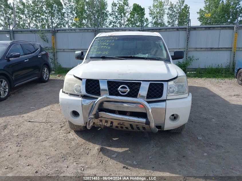 2006 Nissan Titan Se VIN: 1N6BA06A26N519954 Lot: 12021453