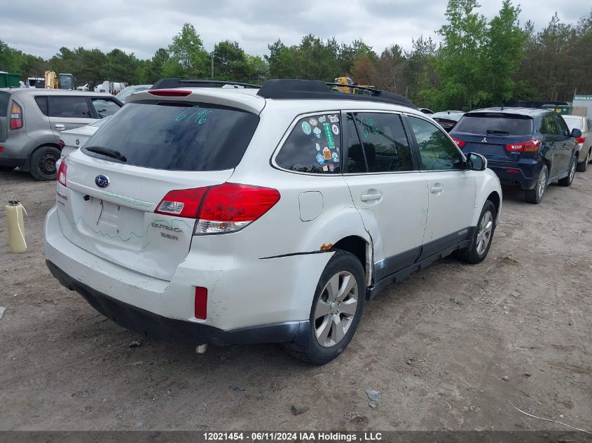 2011 Subaru Outback 3.6R Limited VIN: 4S4BRJKC9B2362360 Lot: 12021454