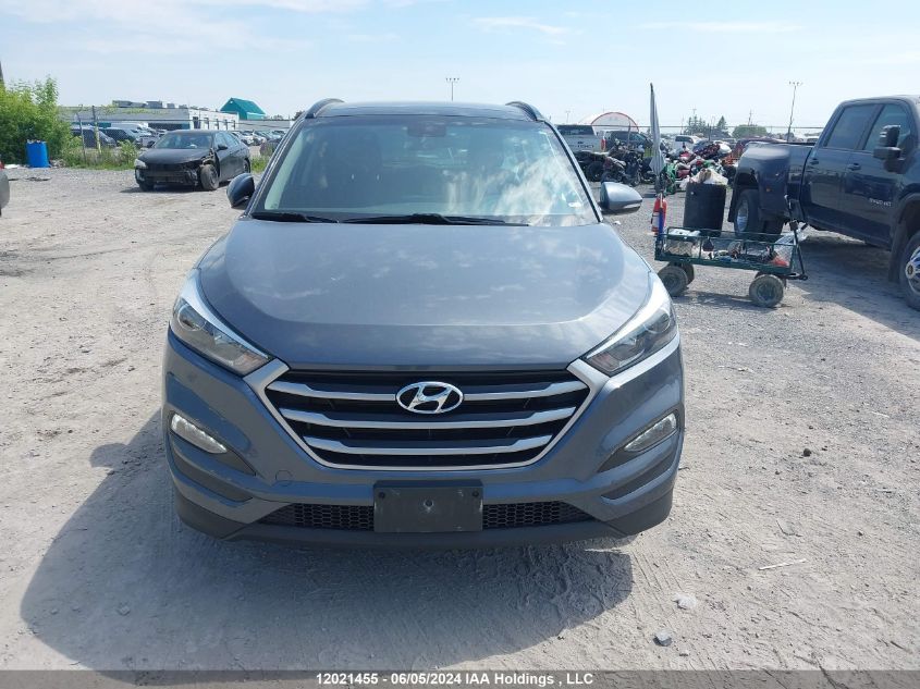 2018 Hyundai Tucson Limited/Sport And Eco/Se VIN: KM8J3CA44JU710183 Lot: 12021455