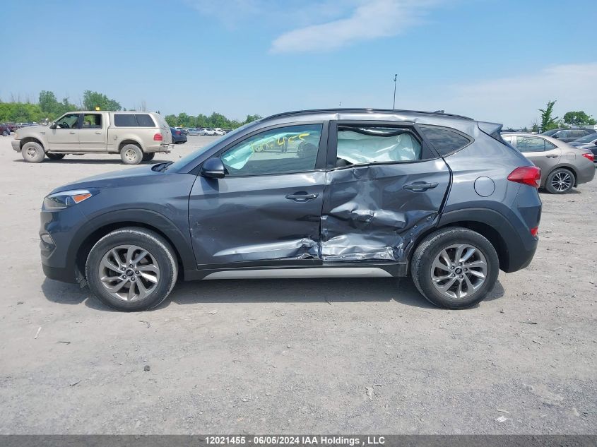 2018 Hyundai Tucson Limited/Sport And Eco/Se VIN: KM8J3CA44JU710183 Lot: 12021455