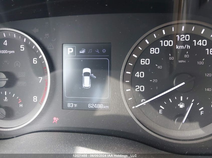 2018 Hyundai Tucson Limited/Sport And Eco/Se VIN: KM8J3CA44JU710183 Lot: 12021455