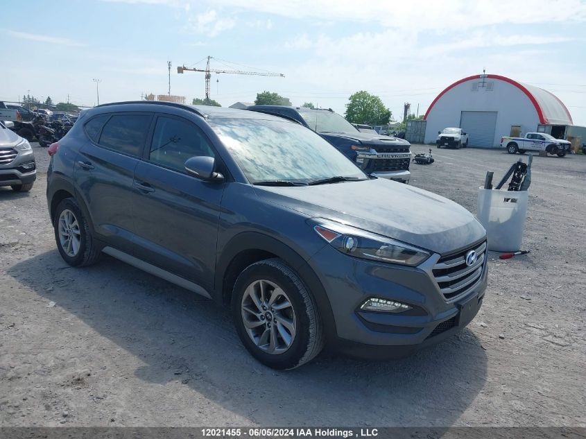 2018 Hyundai Tucson Limited/Sport And Eco/Se VIN: KM8J3CA44JU710183 Lot: 12021455