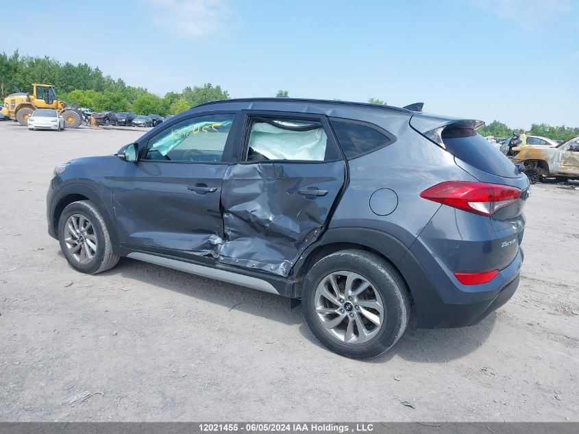 2018 Hyundai Tucson Limited/Sport And Eco/Se VIN: KM8J3CA44JU710183 Lot: 12021455