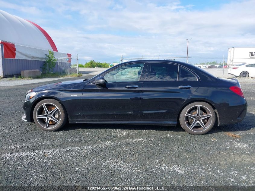 2017 Mercedes-Benz C-Class VIN: 55SWF6EB9HU187191 Lot: 12021456