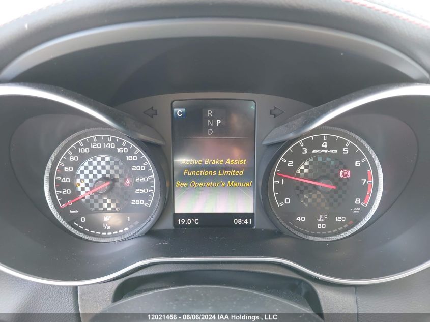 2017 Mercedes-Benz C-Class VIN: 55SWF6EB9HU187191 Lot: 12021456