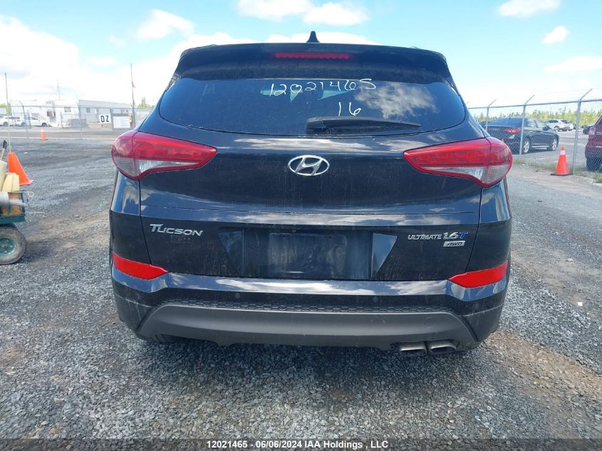2016 Hyundai Tucson Ultimate VIN: KM8J3CA28GU028494 Lot: 12021465