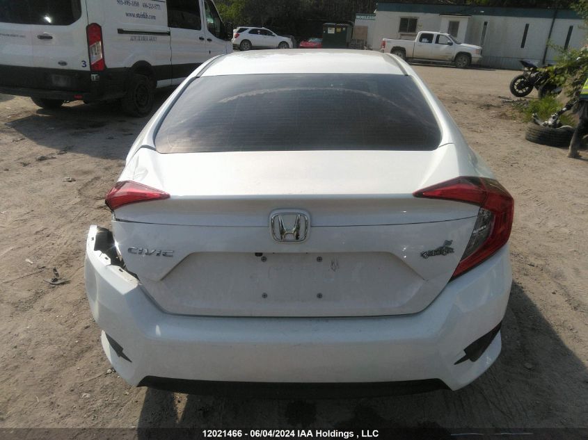 2018 Honda Civic Ex 4Dr VIN: 2HGFC2F8XJH029076 Lot: 12021466