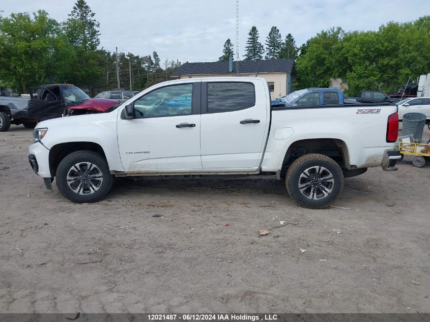 2022 Chevrolet Colorado VIN: 1GCGTDEN2N1228858 Lot: 12021487