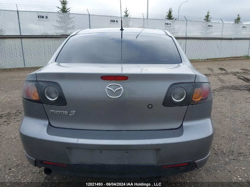 2006 Mazda Mazda3 VIN: JM1BK123961520779 Lot: 12021493