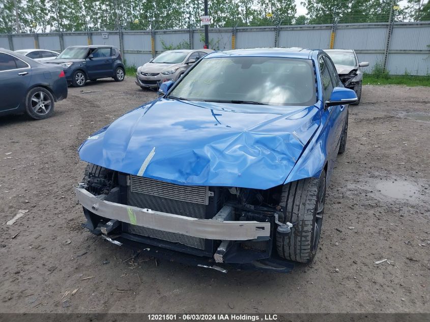 2016 BMW 3 Series VIN: WBA8B3C51GK384145 Lot: 12021501