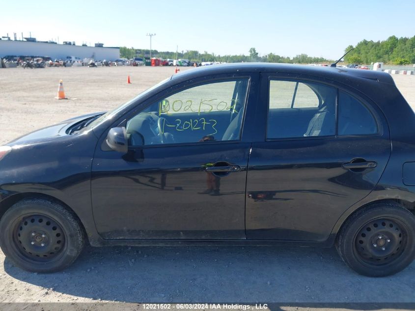 2015 Nissan Micra VIN: 3N1CK3CP8FL201273 Lot: 12021502