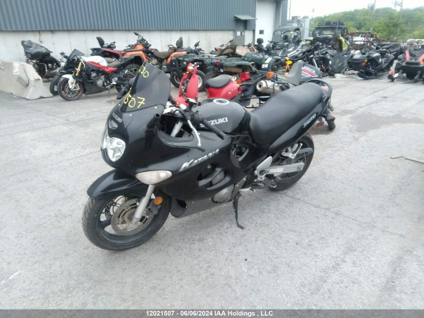 2002 Suzuki Gsx750 F VIN: JS1GR7GA422100230 Lot: 12021507