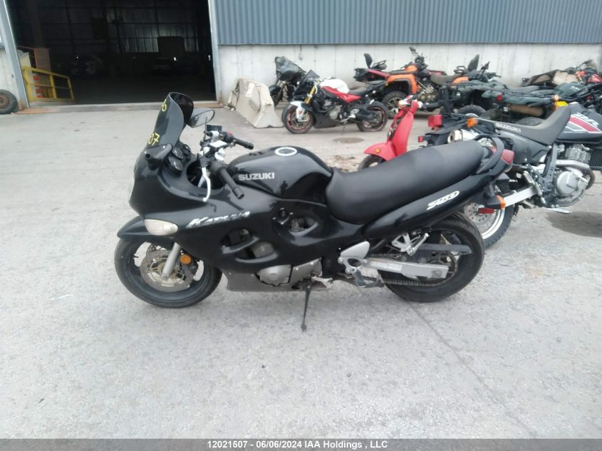 2002 Suzuki Gsx750 F VIN: JS1GR7GA422100230 Lot: 12021507