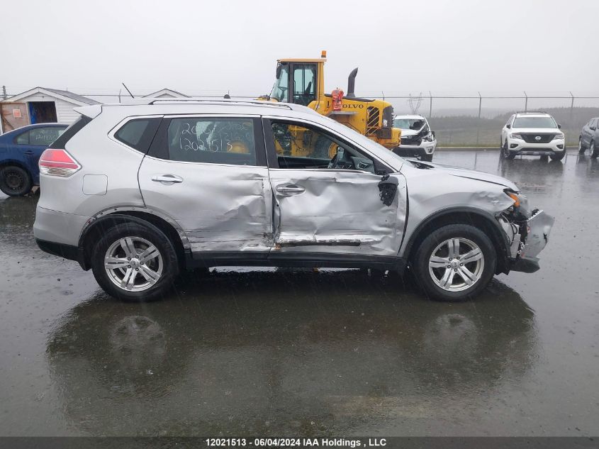 2016 Nissan Rogue VIN: 5N1AT2MT6GC805064 Lot: 12021513