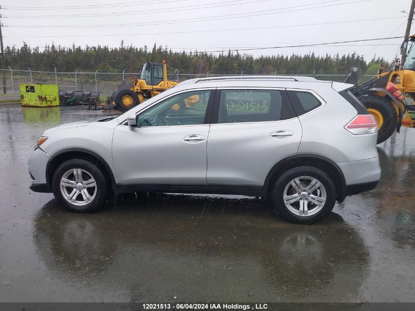 2016 Nissan Rogue VIN: 5N1AT2MT6GC805064 Lot: 12021513