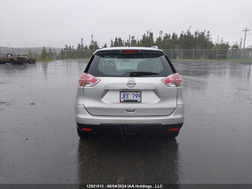 2016 Nissan Rogue VIN: 5N1AT2MT6GC805064 Lot: 12021513