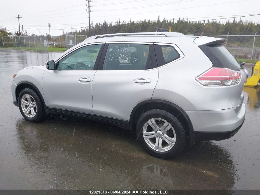 2016 Nissan Rogue VIN: 5N1AT2MT6GC805064 Lot: 12021513