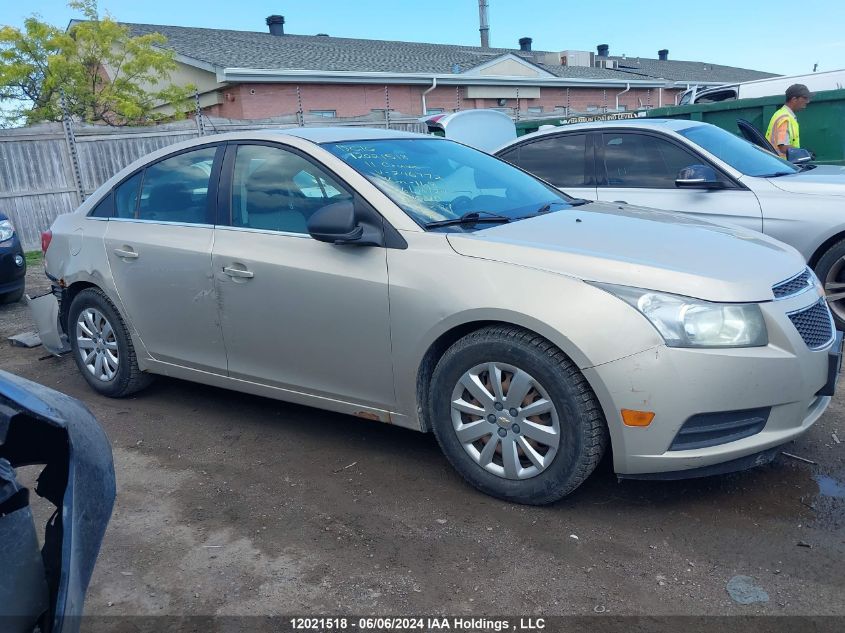 2011 Chevrolet Cruze VIN: 1G1PA5SH0B7246772 Lot: 12021518